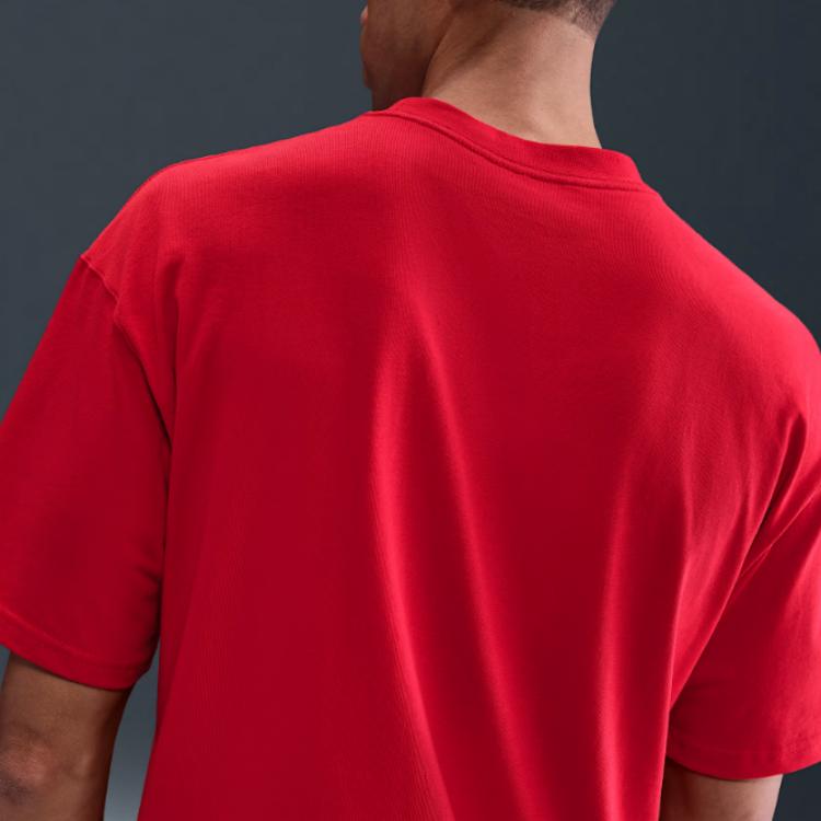 Nike Logo Loose Fit Crew Neck Short Sleeve T-Shirt Men Tops HJ3362-657