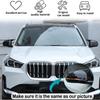 Car Door Side Mirror Cover Trim Compatible with BMW X1 U11 2023 2024,Outside Door Mirror Cover Trim, Car Exterior Rear View Mirror Covers Cap