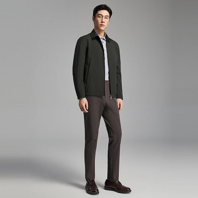 YOUNGOR Men's Classic Business Commuter Lapel Jacket