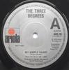 7inch Record THREE DEGREES  My Simple Heart ARO202 ARIOLA 1979 UK SoulFunk Used