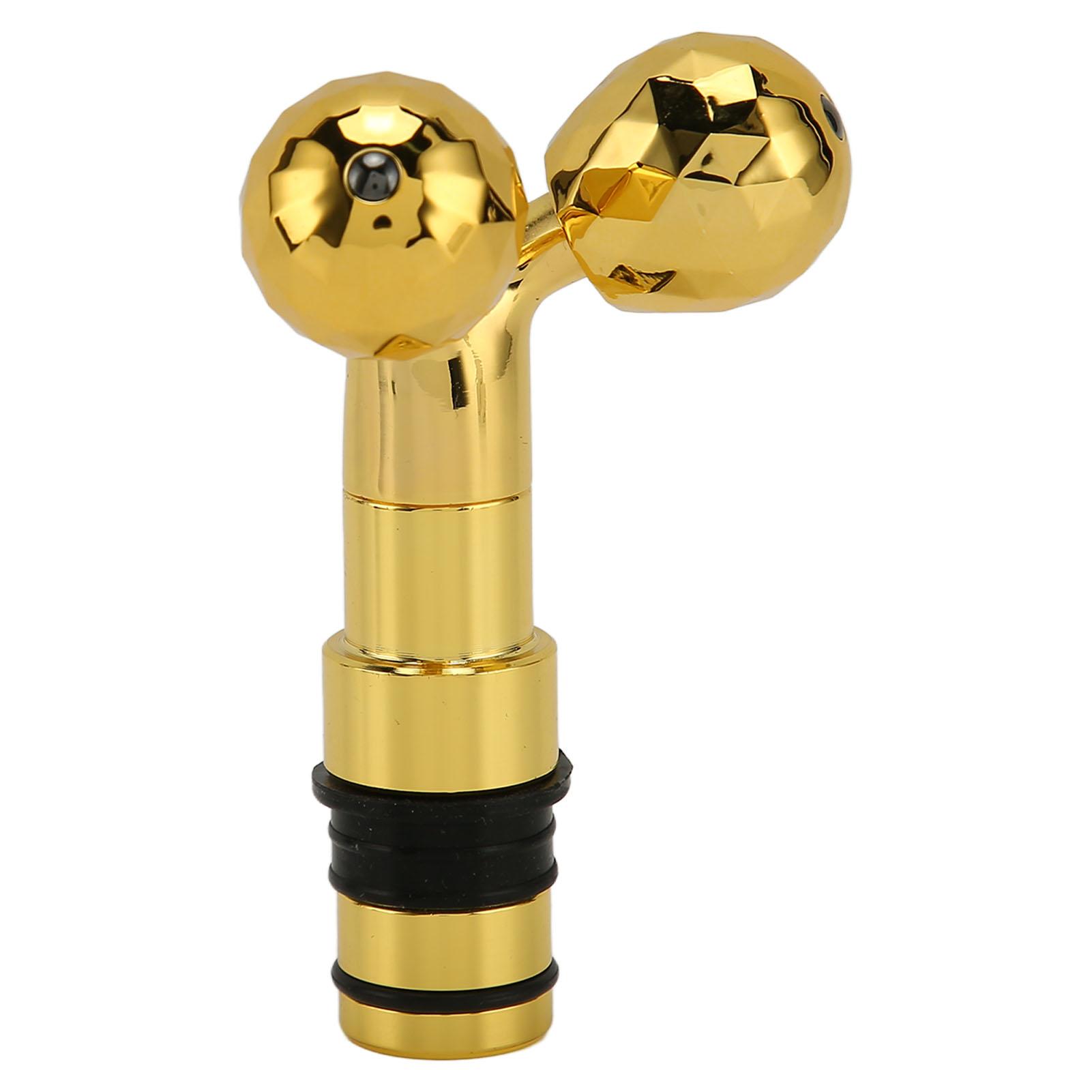 

18 мм мышечная массажная головка с двойным роликом для глубокой релаксации, сменная головка для массажа фасций