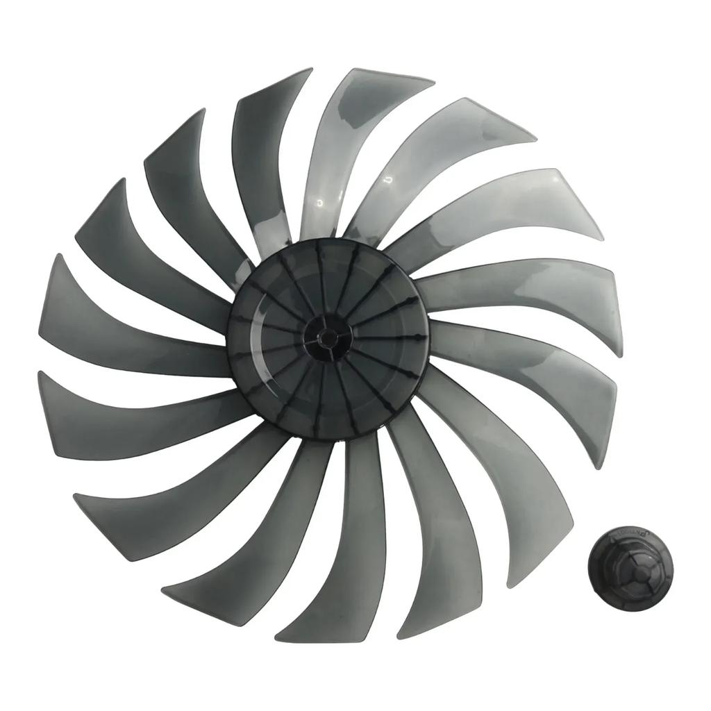 Daily Life Convenience Table Fan Blade Replacement Plastic Fan Blade 15-blade Option 7-blade Option Long-lasting Use