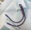 Hand-woven Color Bag Hanging Mobile Phone Lanyard Fashionable Handmade DIY Braided Rope Pendant Diamond Knot Keychain