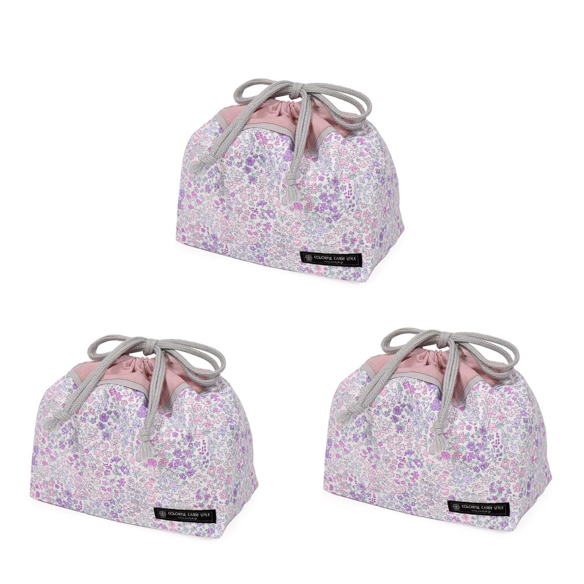 

ЯРКИЕ ЛАНЧ-МЕШКИ НА ШНУРКЕ В СТИЛЕ КОНФЕТЫ С ИМЕНЕМ Цветочный Набор Милый для Обед Шнурок Обед Обед Обед Детский сад Обед Малыш