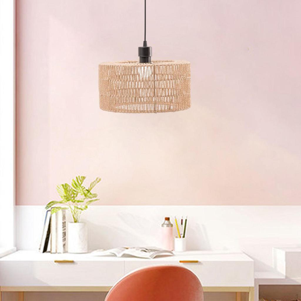 Handcrafted Rope Lampshade for Bohemian Home Decor