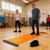 Lightweight Snowboard Training Mat, Waterproof Balance Exercise Board for Kids & Youth Indoor/Outdoor Ski Skill Trainer