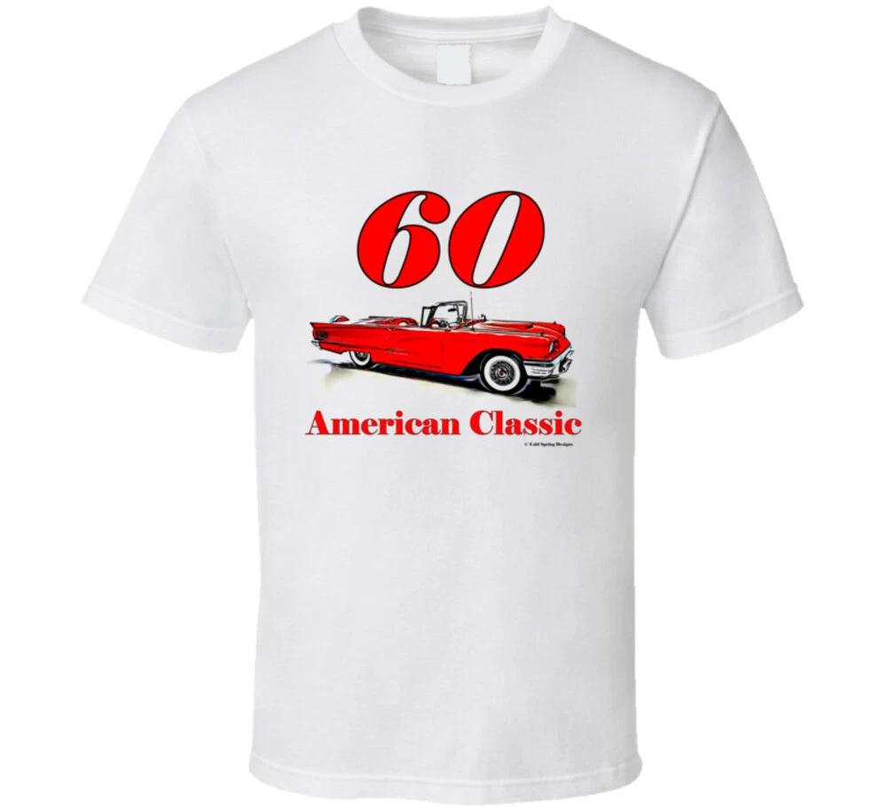 

American Classic 1960 Thunderbird Vintage Car Gift T Shirt S