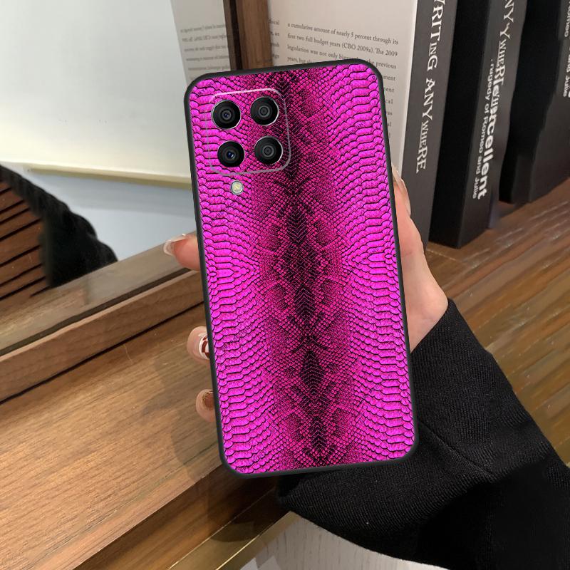 

Snake Skin Print Case For Samsung Galaxy M56 M16 M36 M33 M53 M13 M12 M32 M52 M20 M15 M55 M31 M14 M35 M34 M54 Samsung M23