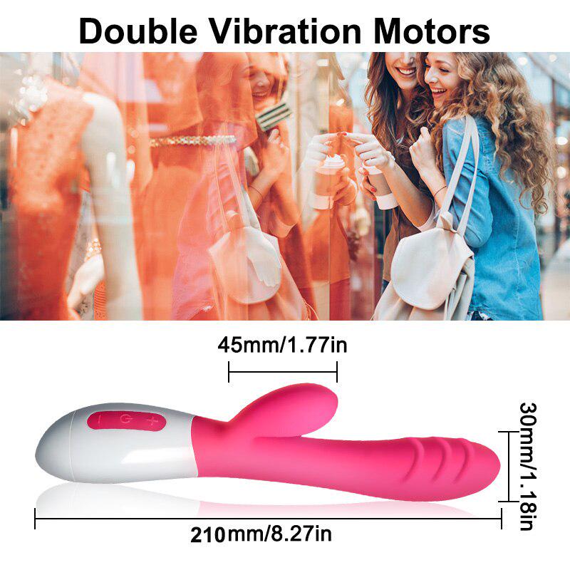 12 Modes G-Spot Vibrator Female Vagina Massager Clitoris Dual Vibrations Dildo Adult Sex Toys