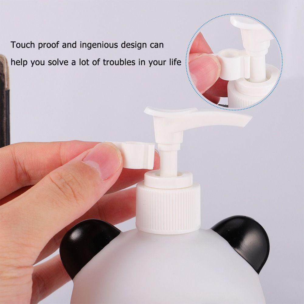 Sub-Bottling Cartoon Empty Pump Bottle 300ML Lotion Containers Portable Shower Gel Bottle Travel