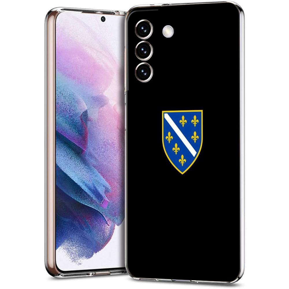 

Bosnia And Herzegovina Passport Transparent Phone Case for Samsung Galaxy S25 S24 S23 S22 S20 S21 FE Ultra S24 S23 S10 Plus TPU Samsung S21