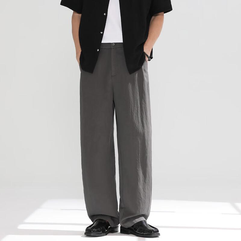 

Firstview Men s Casual Linen Blend Straight-Leg Pants XL