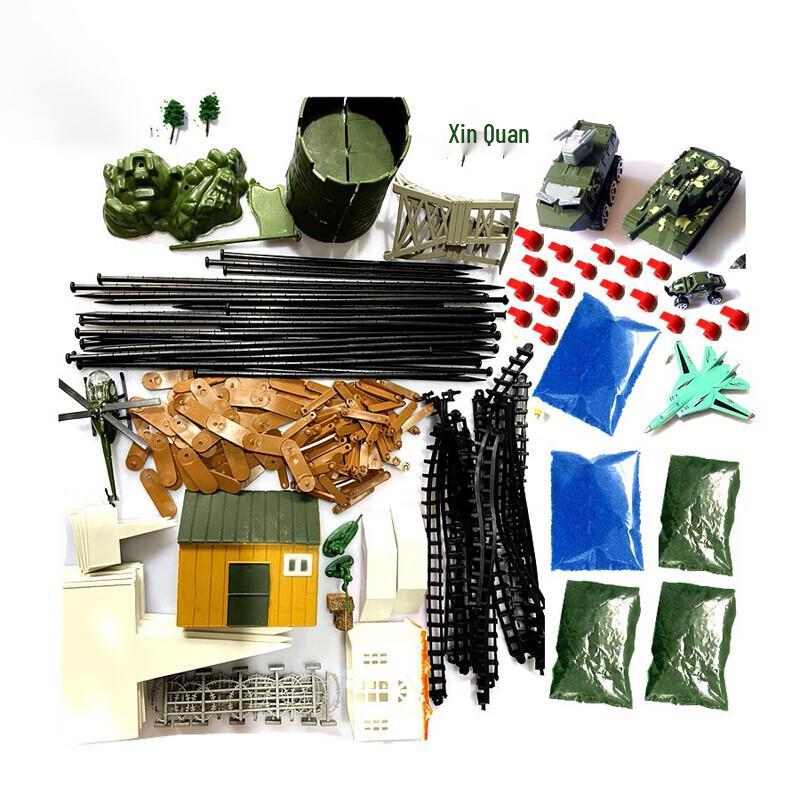 Tactical Sand Table Terrain Model Set