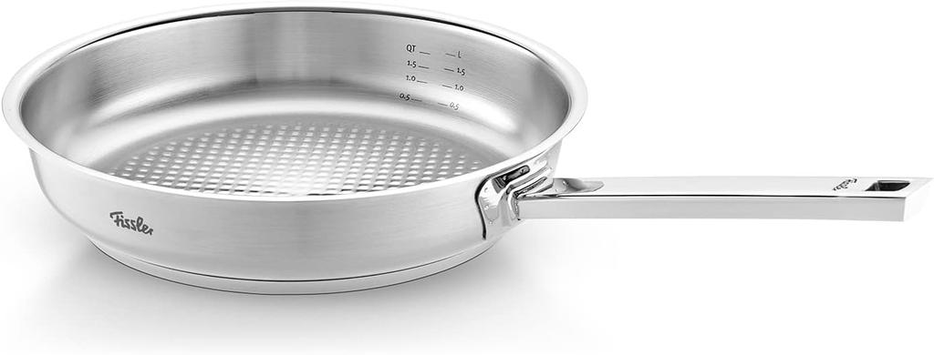 Fissler Original Profi Collection 28cm Frying Pan, Gas/IH Compatible, Made In Germany [Official Japanese Product] 084-378-28-100 Silver