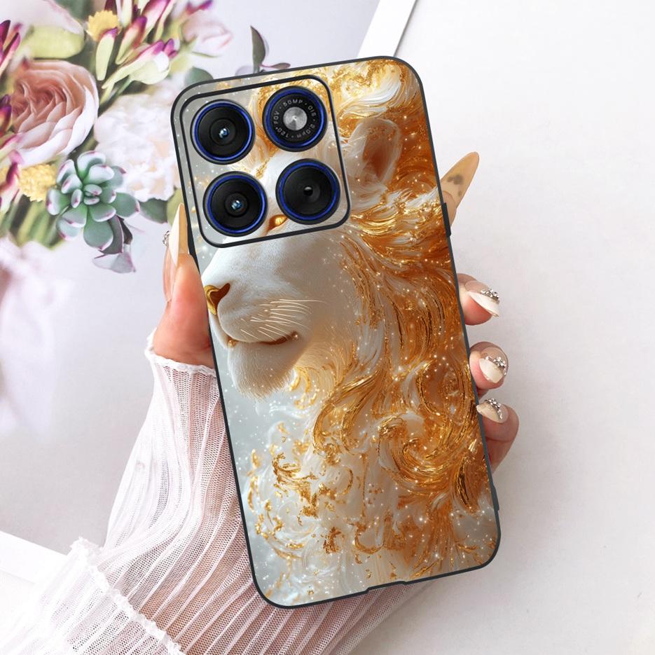 For Motorola Edge 70 Case XT2601-2 Luxury Butterfly Painted Cover Soft Silicone Case For Motorola Edge 70 Fusion Edge70 5G Shell