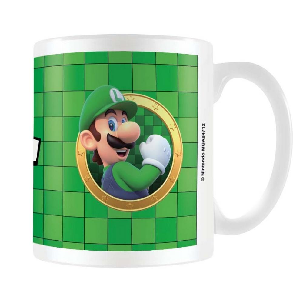 Super Mario Portrait Luigi Mug