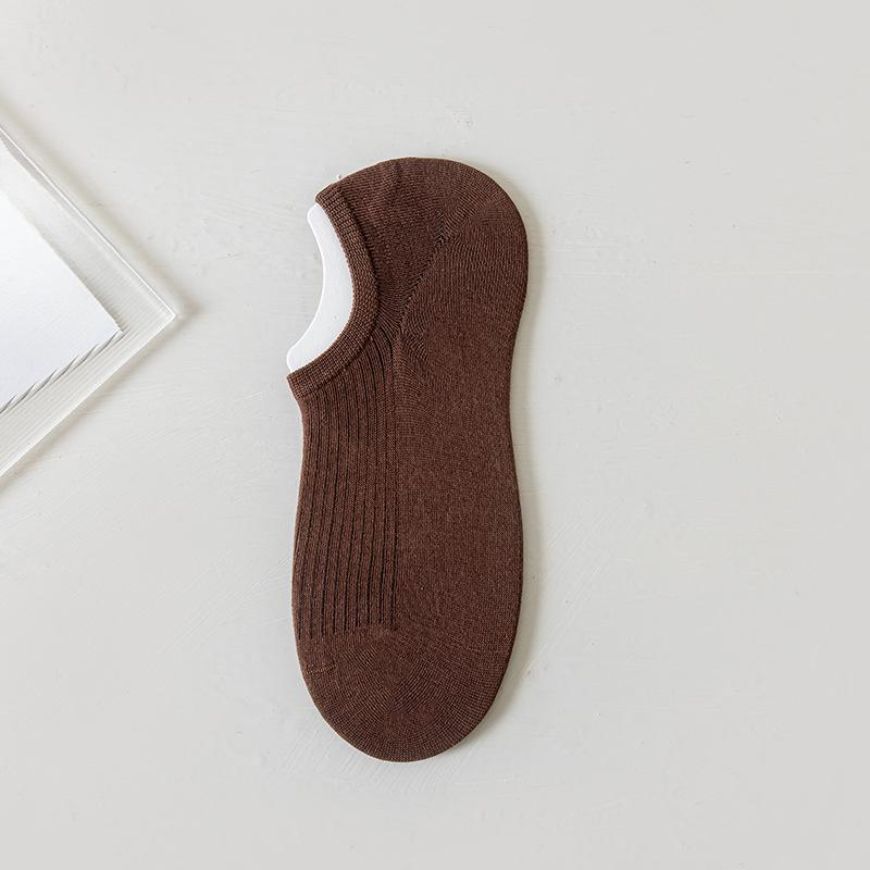 Men Summer Retro Pumping Breathable Deodorant Sweat Absorbing Boneless Invisible Short Boat Socks