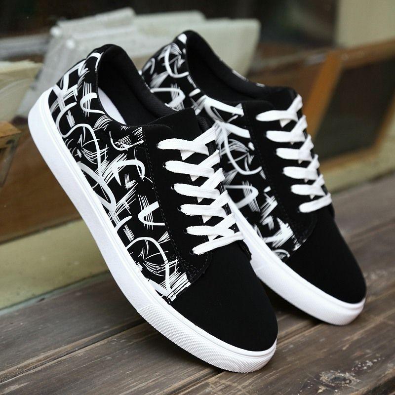 

Men s shoes spring and summer breathable student canvas single shoes trendy versatile board shoes sneakers dad 39