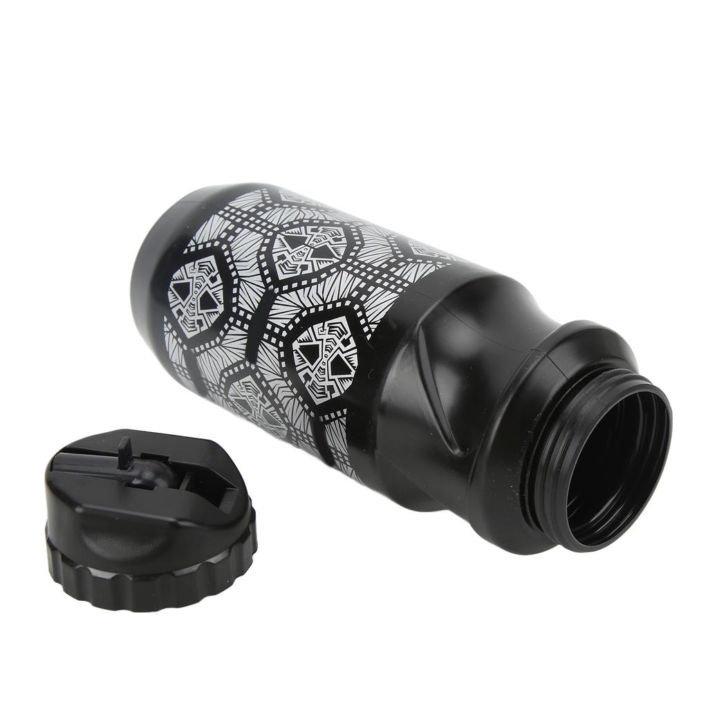 ENLEE Bicycle Water Bottle Leaking Proof Mountain Bike Cycling Kettle for Sports FitnessBlack