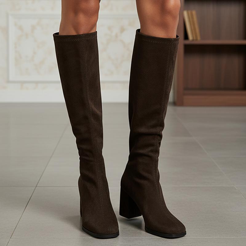 

Men Women Winter Spring Autumn Boots SlipOn PointedToe Warm Protection for Cold Weather Insulated Material for Winter Comfort 36