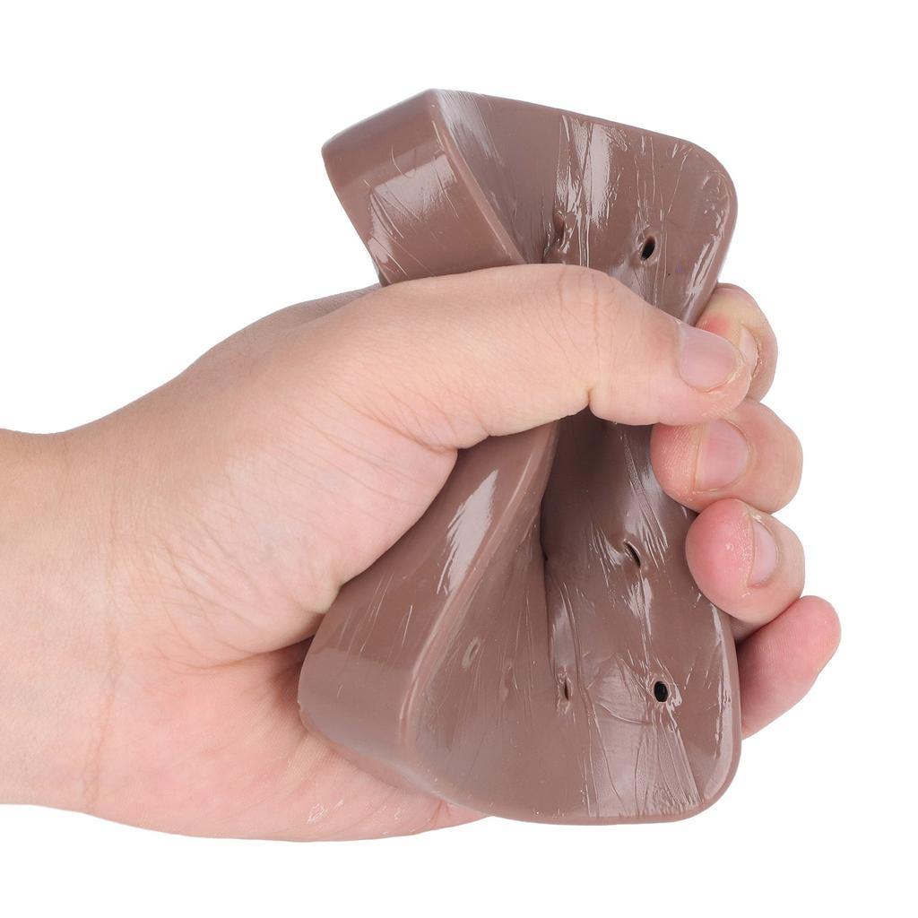 Funny Acne Squeeze Toy Children Adult Stress Relief Pimple Squeezing Toy for Christmas Party Brown