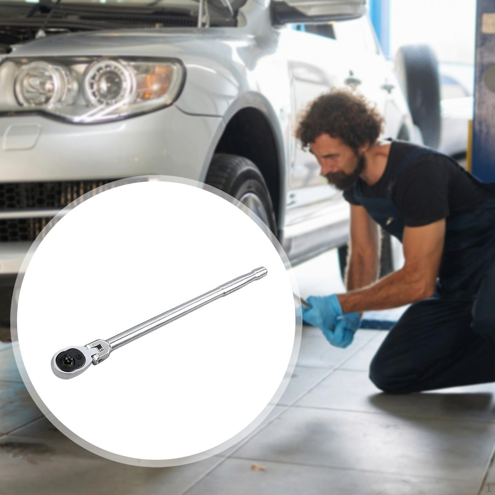 

Drive Ratchet Wrench 72 Tooth Portable Adapter Accessories Automotive Maintenance for 30cm