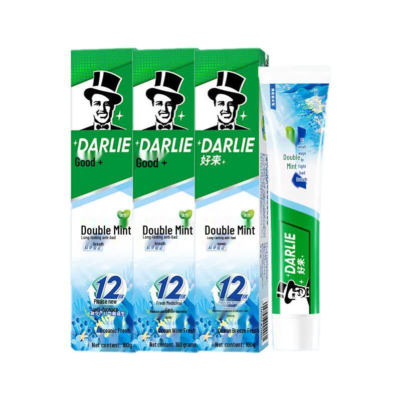 Зубная паста Darlie Double Mint Ocean Fresh 160 г x 3 шт.