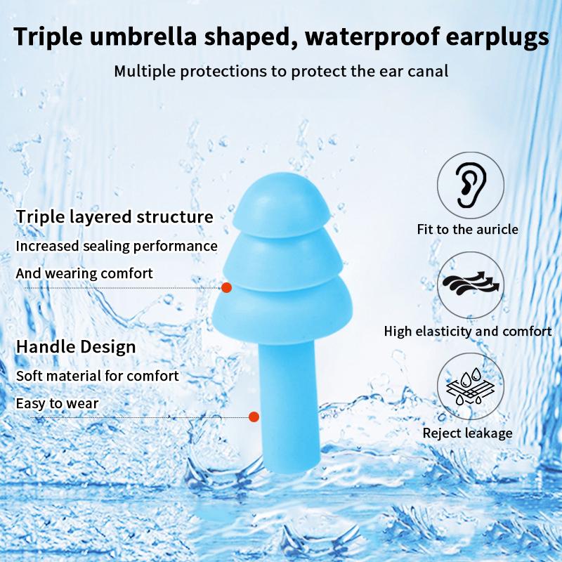 10 Pairs Anti-Noise Sponge Earplugs Silicone Noise-Canceling Noise Reduction Sleep Work Noise Reduction Anti-Noise Snoring