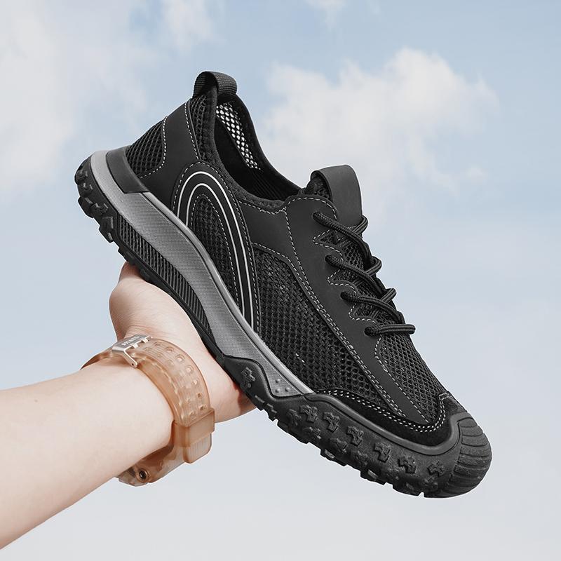 Mode Atmungsaktive Herren Mesh Sneaker Mode Sommer Laufschuhe Bequeme Freizeitschuhe Outdoor Herren Tenis Masculino Leichtgewicht Sportschuhe
