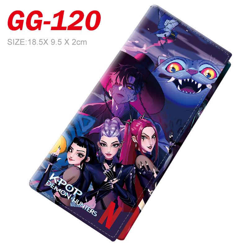 K-POP Demon Hunter Girl Group 3D Stereo Tri-fold Wallet for Students and Fans