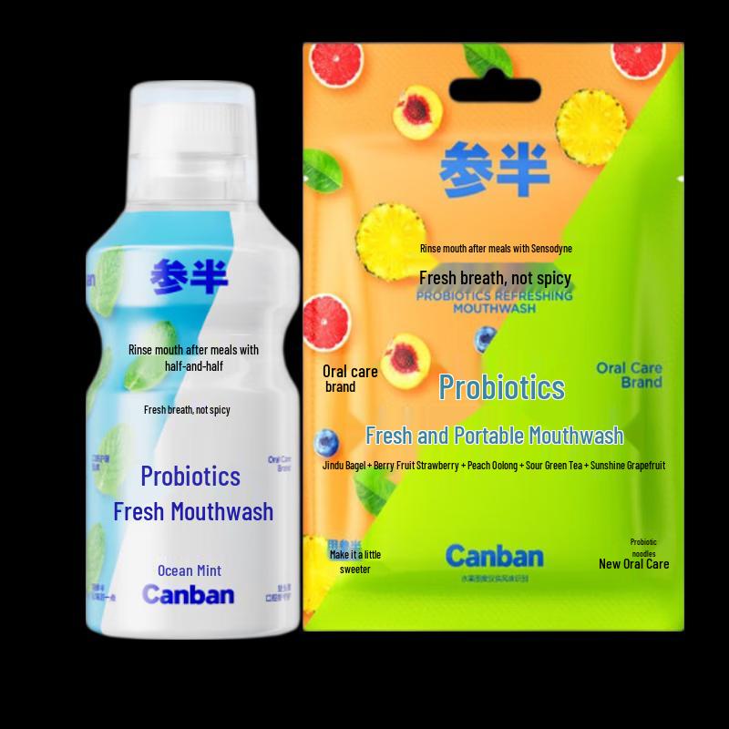 Набор пробиотического ополаскивателя для полости рта Canban Fresh Breath