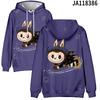 2025 New LABUBU Printed Children's Hoodie Cute Cartoon Style Girls' Hoodie Sportswear Casual Comfortable Style Top