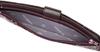 Indenya Long Wallet, Large, Purple Deerskin with Black Lacquer, Floral Arabesque Pattern, 2107-06-041