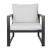 Sleek Contemporary Style All‑Aluminum Four‑Piece Weather‑Resistant Outdoor Sofa Furniture Set