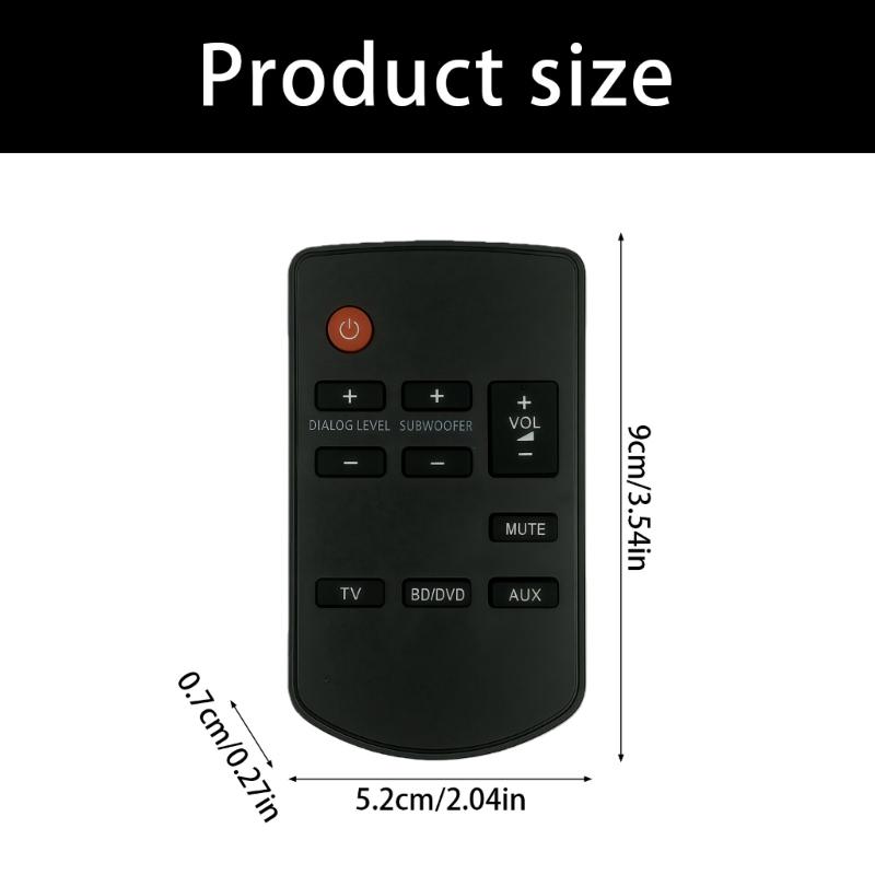 N2QAYC000064 Remote Control Providing Precise Response and Stable Signal Transmission for Home Entertainment System