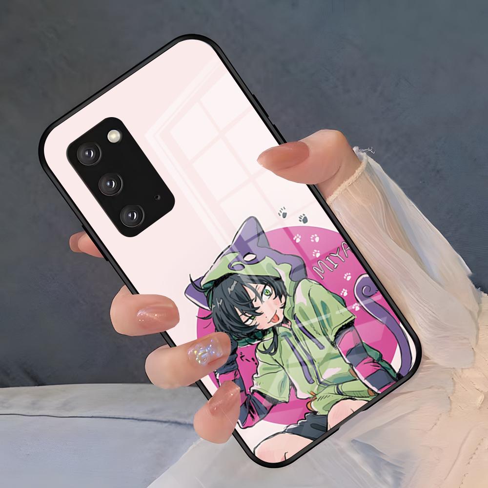 C-Comic Miya Chinen Phone Case For Samsung A25 A13 A33 5G A54 A36 A35 A56 A52 A14 Shockproof Glass Cover