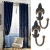 2 Pieces Sliding Hooks For Curtains Alzapaños Decorative Collection Bedroom Retention Elegant
