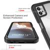 Custodia Antiurto Blindata con Protezione Schermo in PET per Motorola Moto G32 G42 G52 G82 5G E13 G13 G23 G53 G14 G54 G84 Cover Posteriore