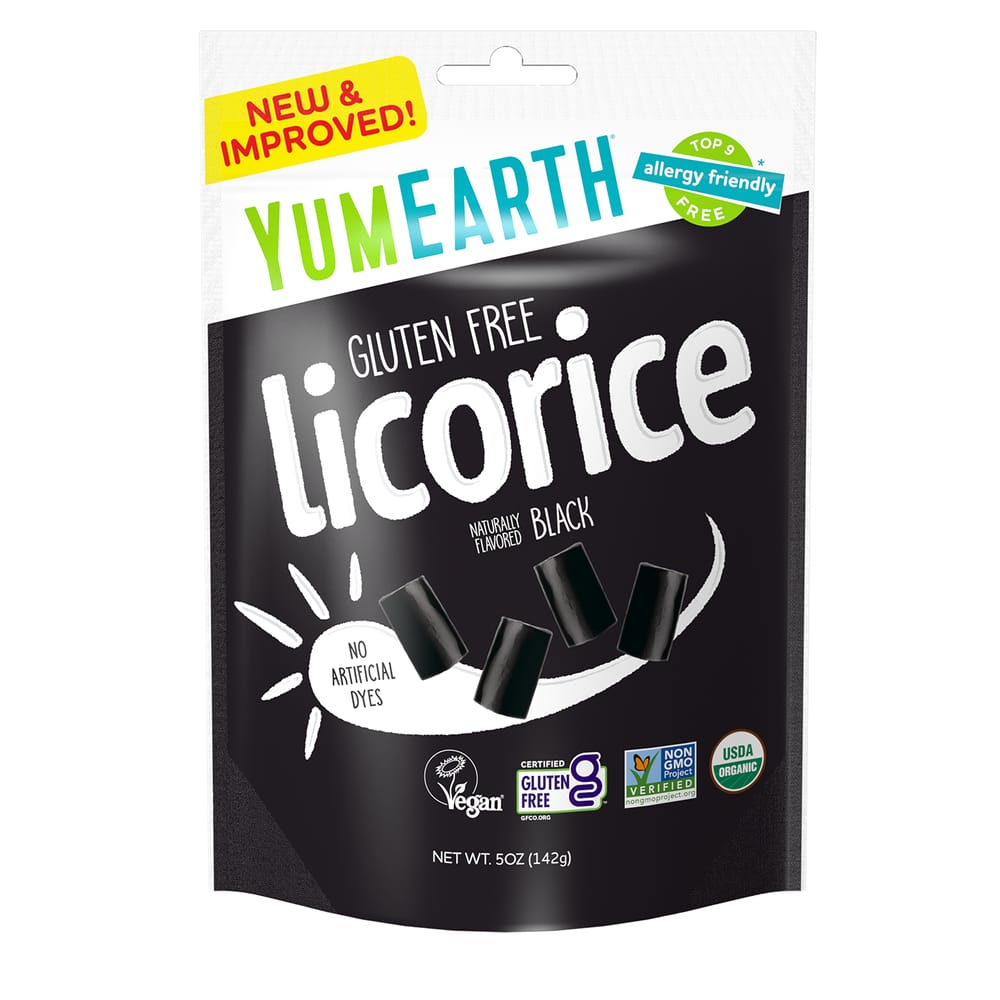 YumEarth Black Licorice 5 oz (142 g)