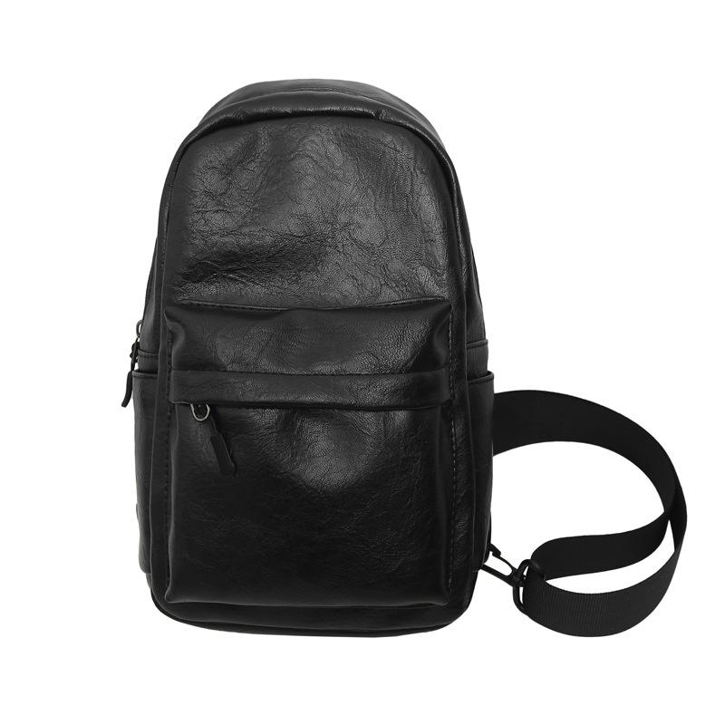 Charming choice! Oily leather large-capacity backpack, Korean version of fashion interprets the new style of women's commuting