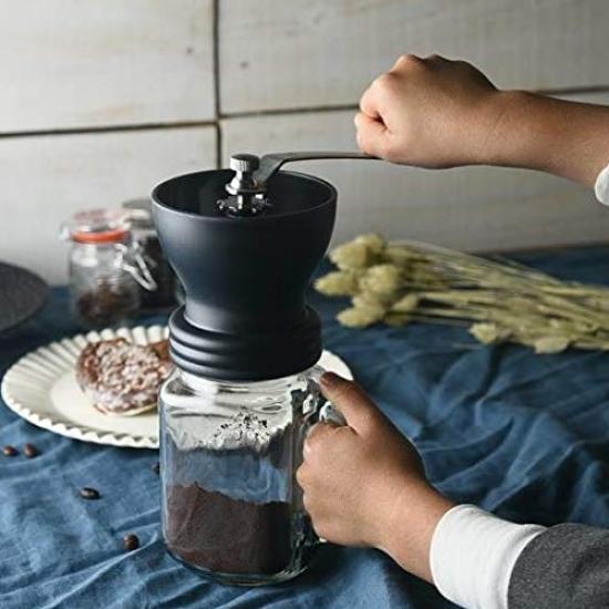 Sato Metal Industry SALUS Hand Grinding Coffee Mill Jar