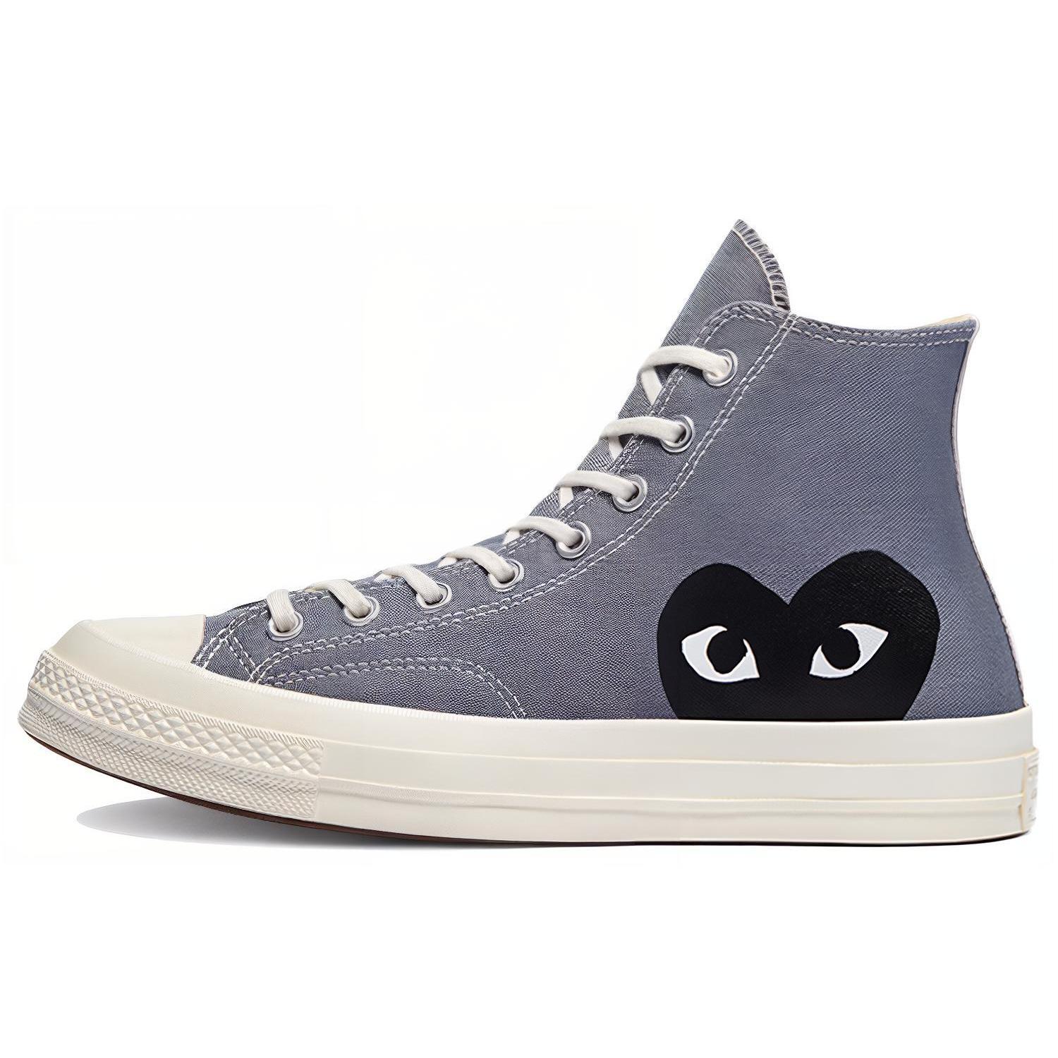 

Новые Chuck 70 Comme Des Garçons Play X Converse High Стальной серый 171847C 35