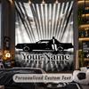 Personalized Wall Tapestry,Kendrick Lamar Custom Printed Name, Fabric Wall Art For Indoor Room Backdrop