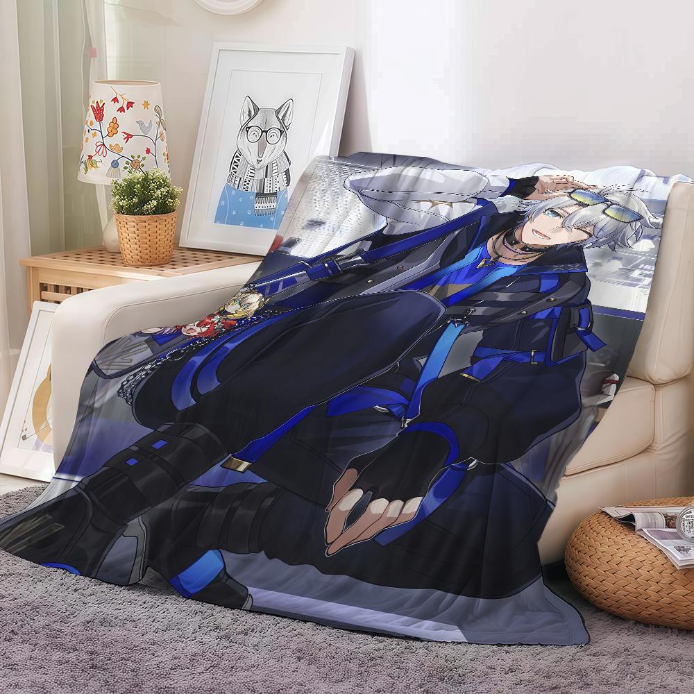 Video Game Honkai Star Rail Phainon Blanket Warm And Soft Suitable For Bedroom Living Room Sofa Bed Office Travel Camping