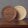 RIVERET Dinner Plates, Medium, Pair Set, Dishwasher Safe, White/Brown, RV-405WB
