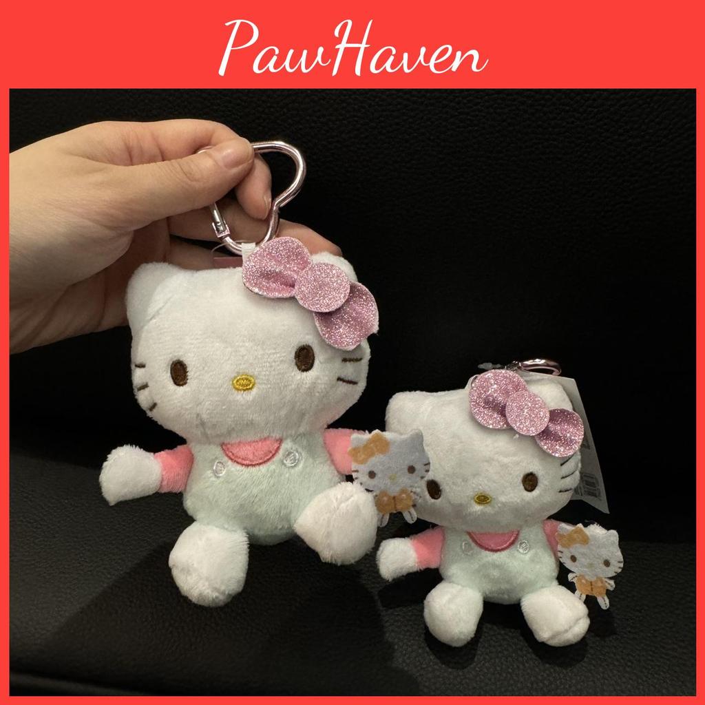 50th Anniversary Hellokitty Plush Keychain Love Lock Catch Bag Decoration Gift