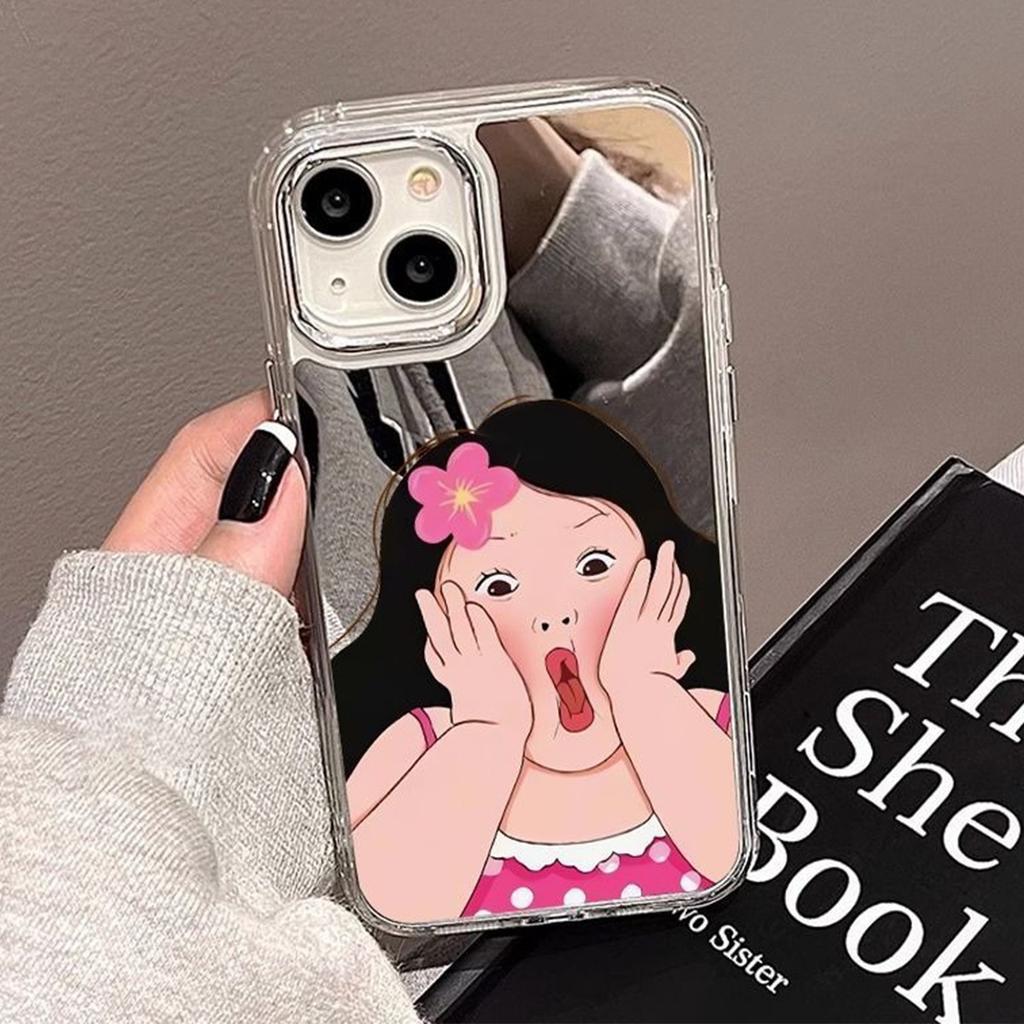 For Huawei Mirror Phone Case, Mirror Phone Case, High-end Mirror Case for Couple with Chain, Summer Mirror Case