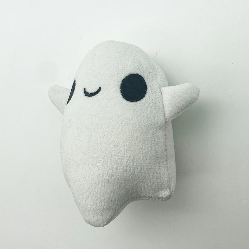 Halloween Plushies Mini Lavender Sleepy Bat Plush Toys Cute Cartoon Skeleton Cat Pillow Soft Ghost Models Halloween Kids Gifts
