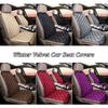 Solid Color Car Seat Covers Thick SUV Seat Mats Universal Seat Cushion