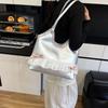 New Large-capacity Tote Bag Women's Casual Versatile Bow Underarm Bag Commuter Lace Shoulder Bag
